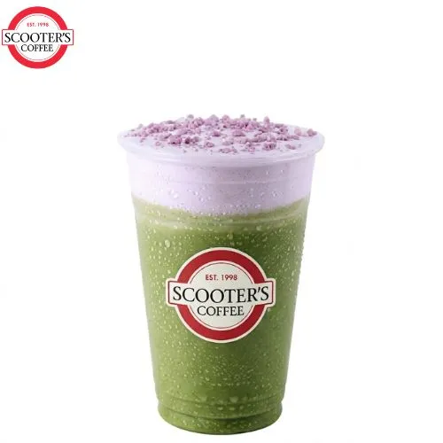 Berry Lavender Matcha Smoothie