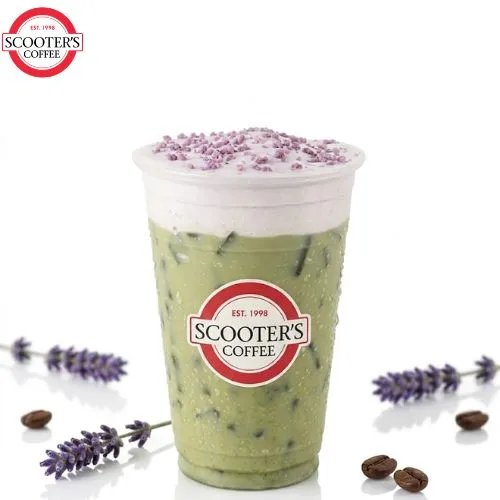 Iced Berry Lavender Matcha