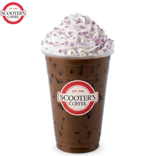 Iced Lavender White Mocha Latte