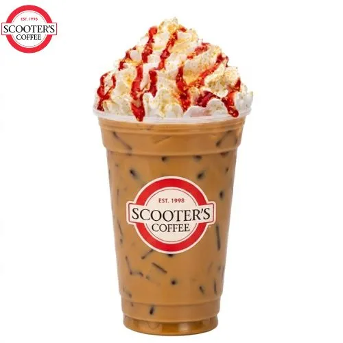 Iced Strawberry Shortcake Latte