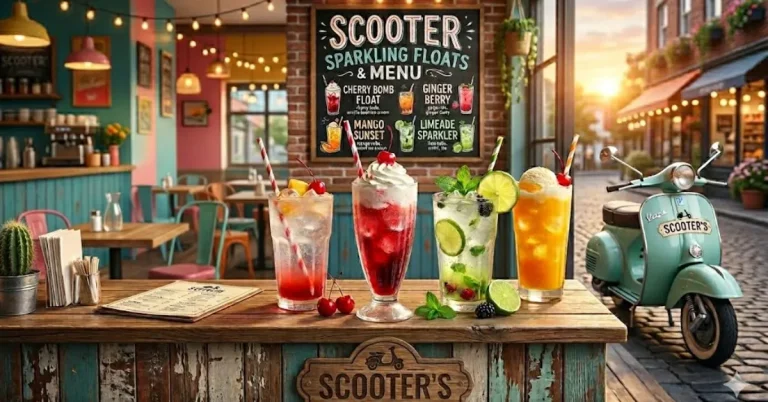 Sparkling Floats & Sodas Menu